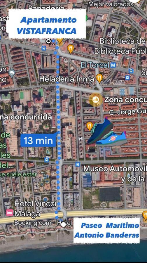 Apartamento Vistafranca Málaga Extérieur photo